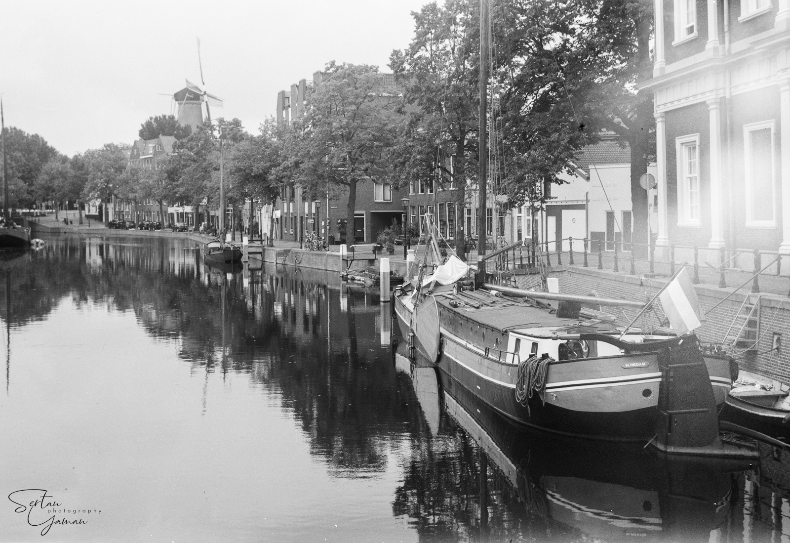 Schiedam in black and white