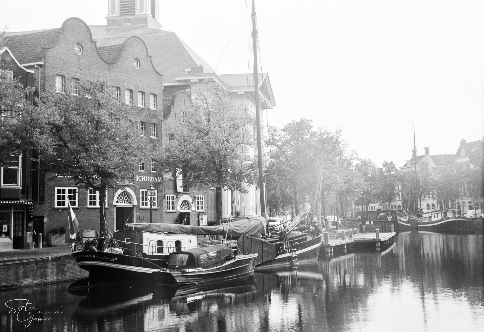 Schiedam in black and white
