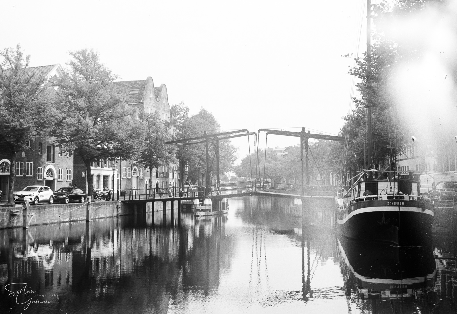 Schiedam in black and white
