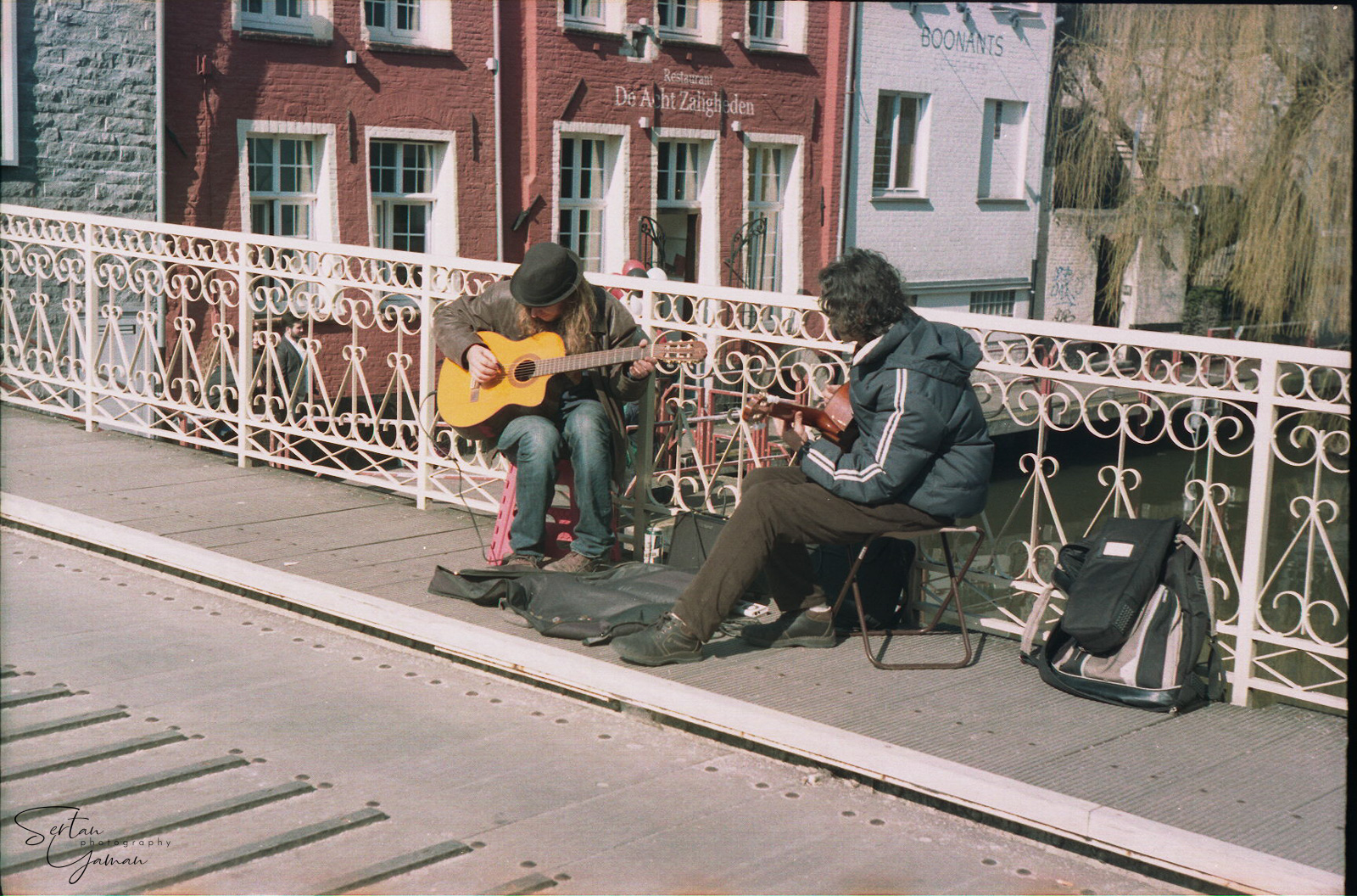 In a street in Gent