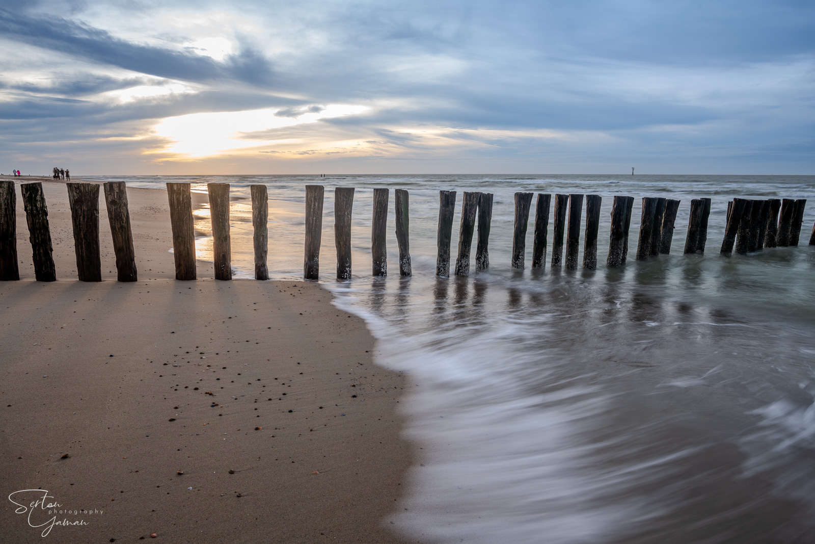 Sunset at The Renesse Beach