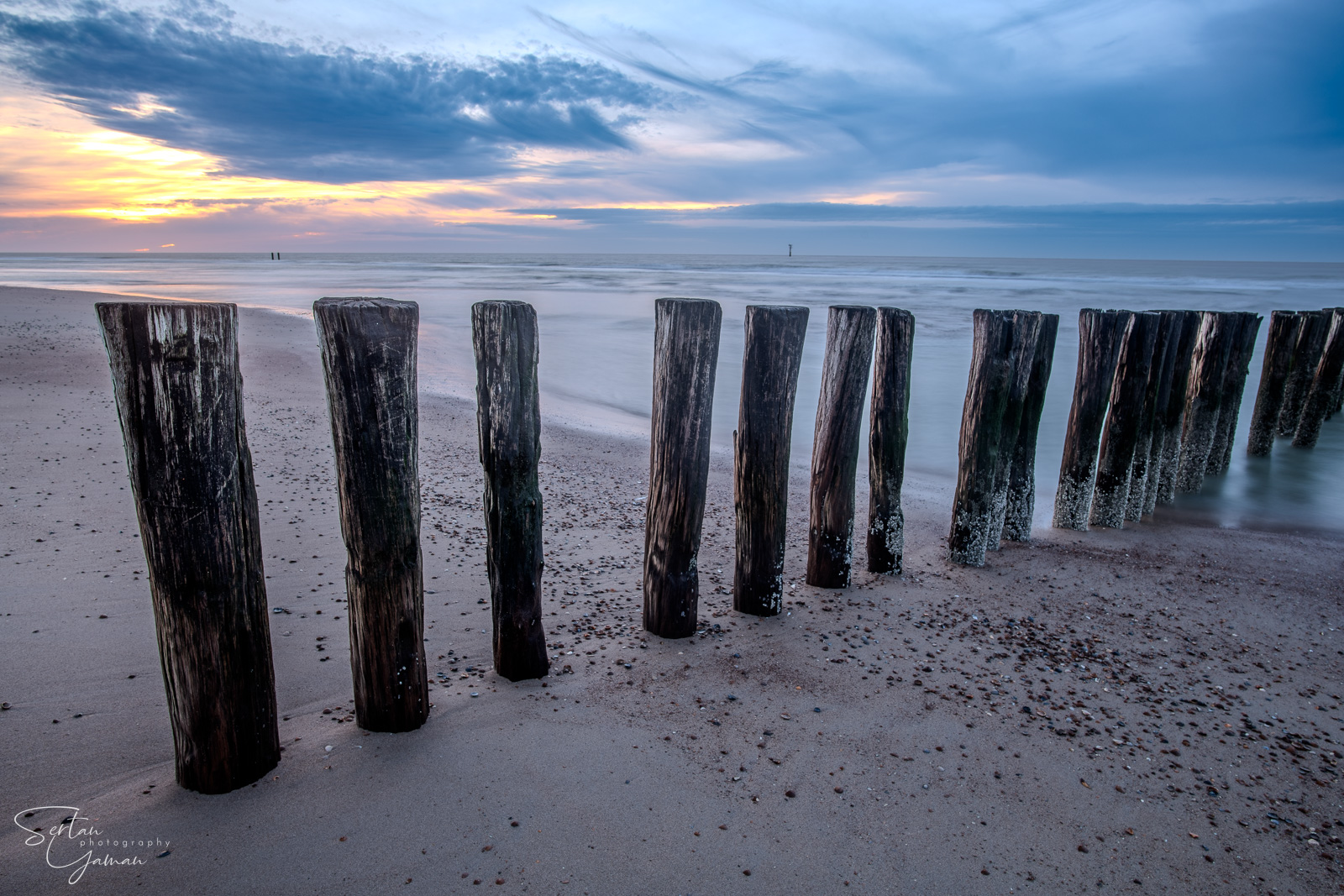 Sunset at The Renesse Beach