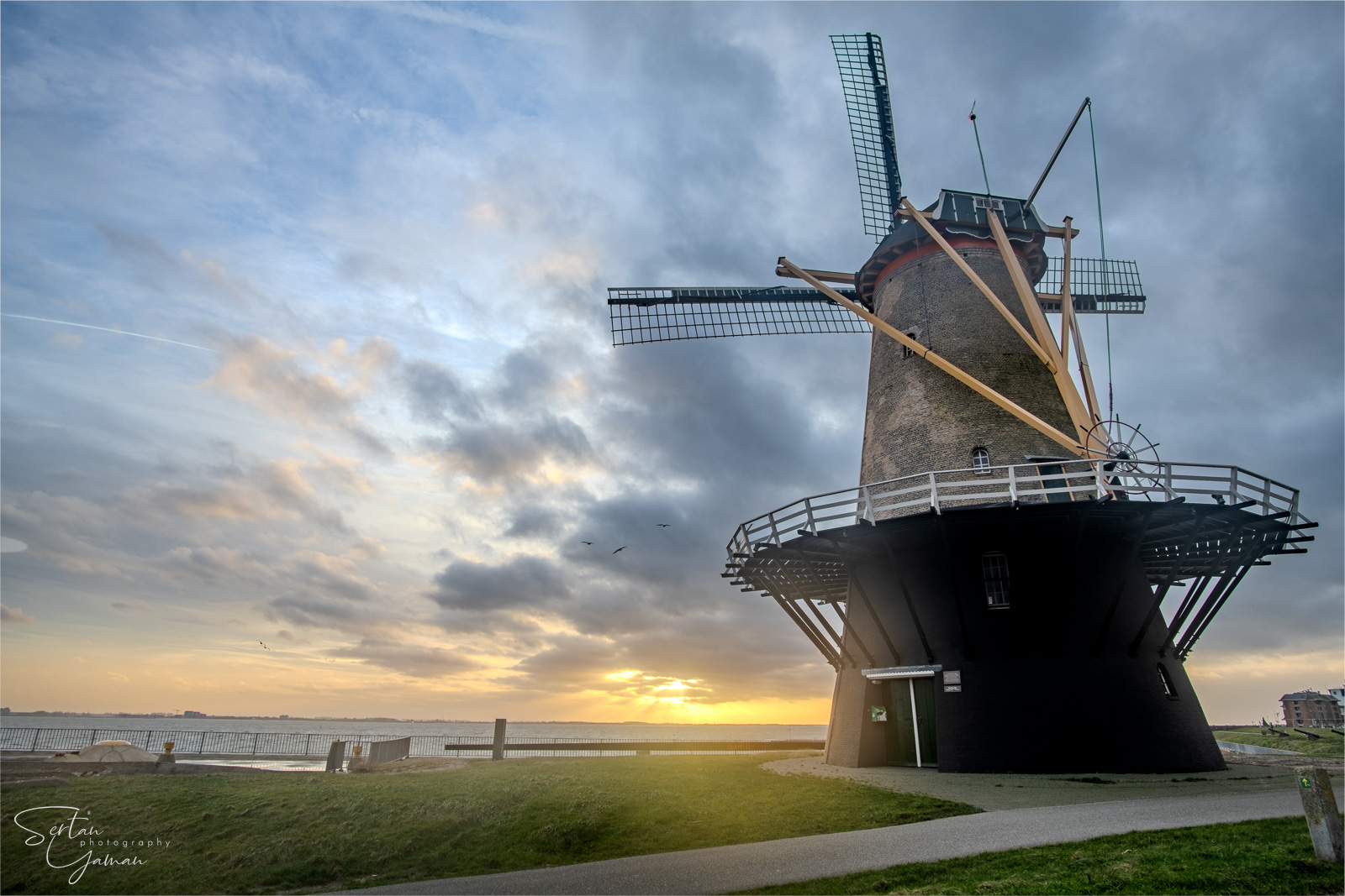 Sunset at the Vlissingen Coast