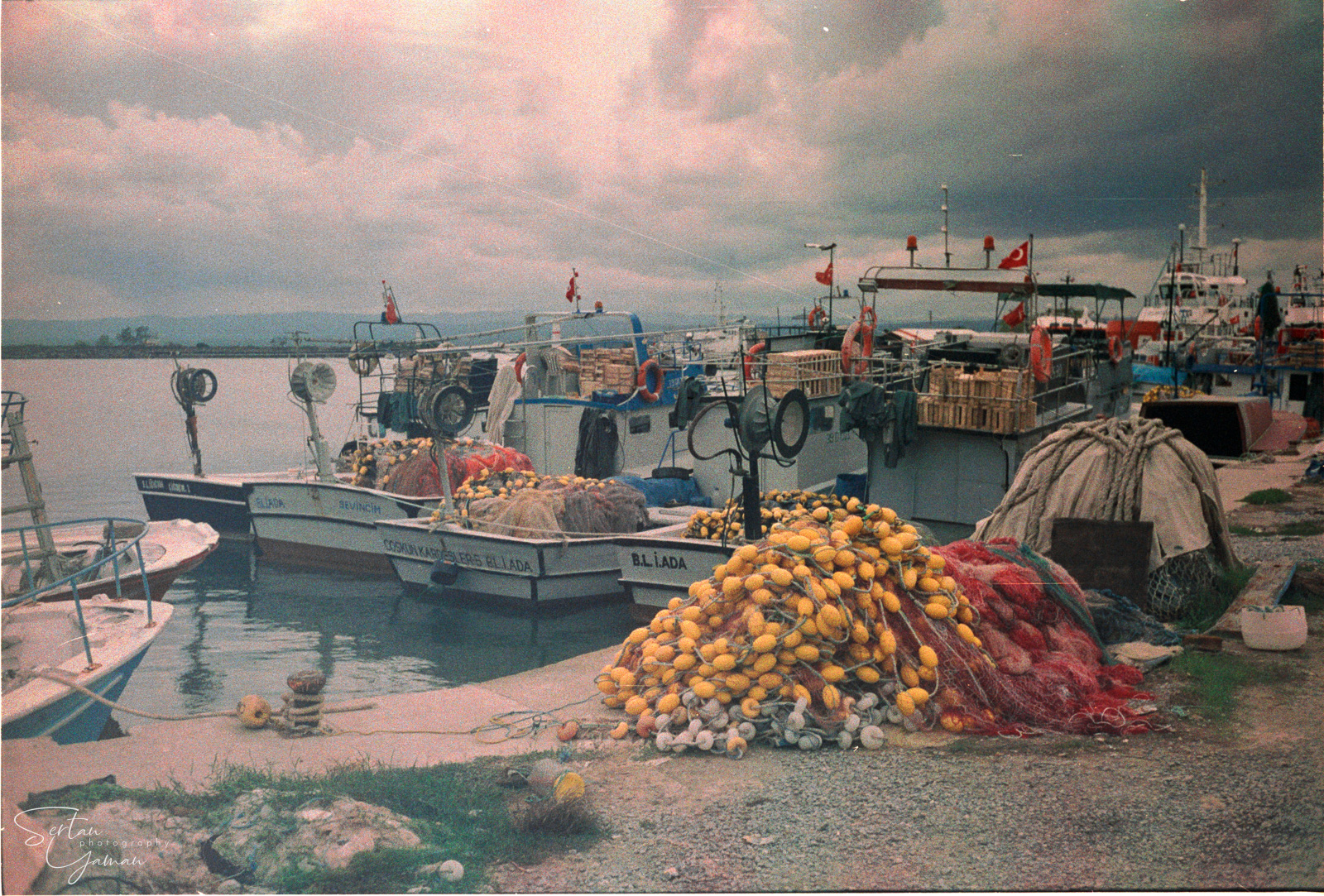 Fishing boats in Igneada