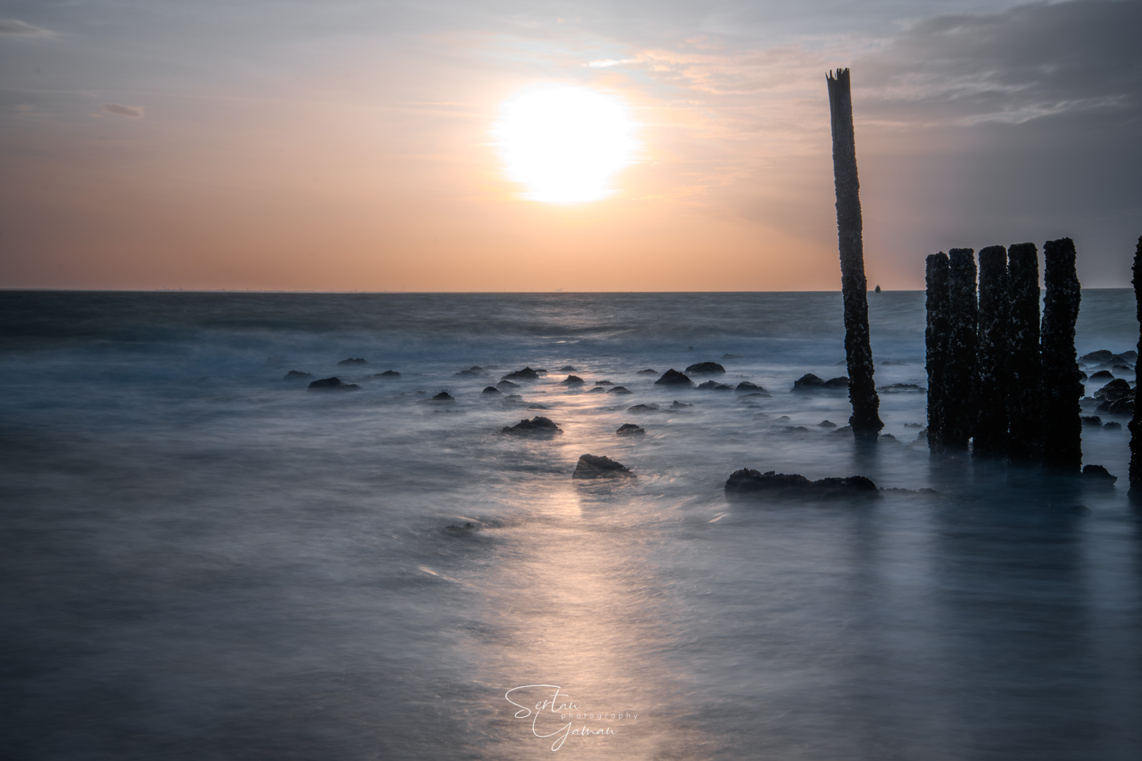 Winter sunset