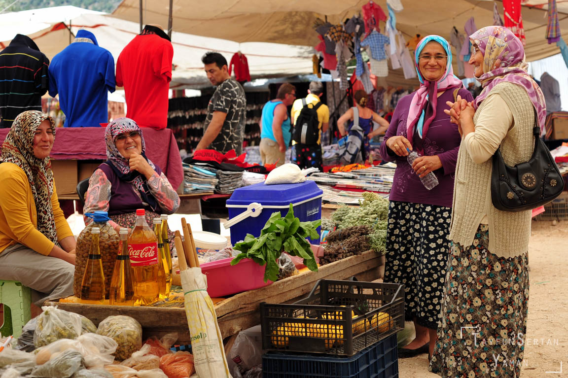 Local market of Kaş