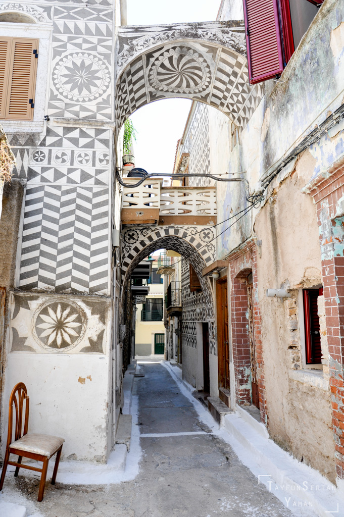 Pyrgi Village, Chios Island, Greece