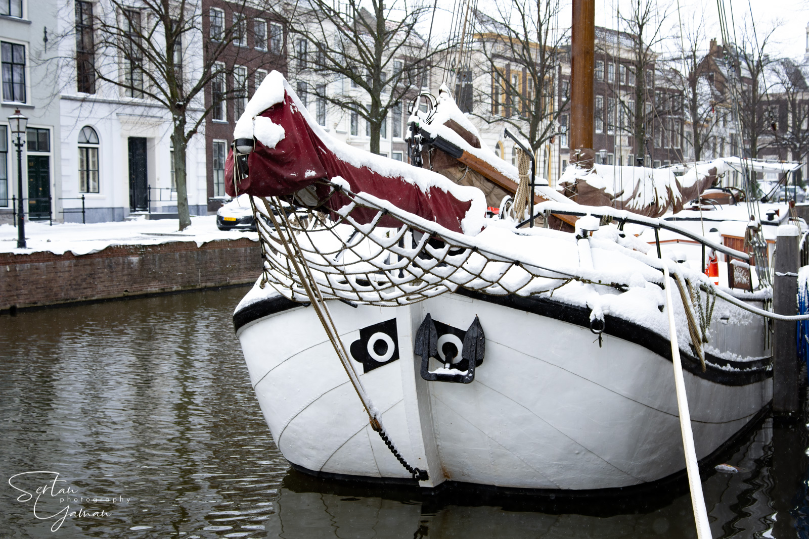 Schiedam under snow