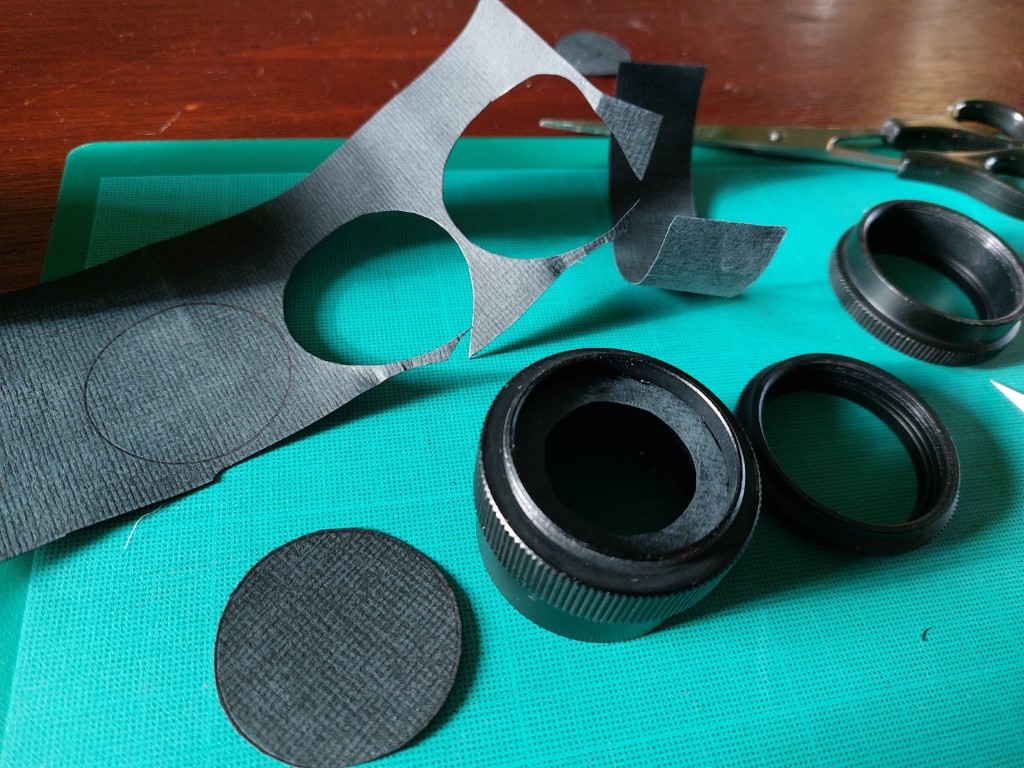 how to coat the rings